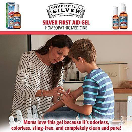 Sovereign Silver Bio-Active Homeopathic First Aid Gel 10 ppm -- 2 fl oz