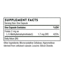 Thorne 5-MTHF 1 mg -- 60 Capsules
