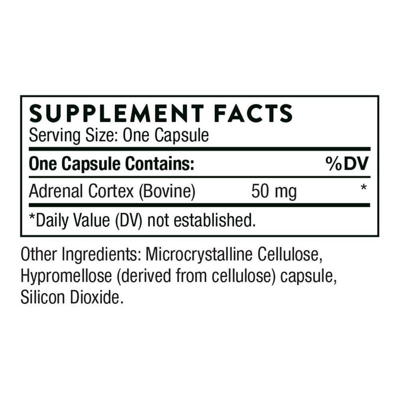 Thorne Adrenal Cortex 60 Capsules