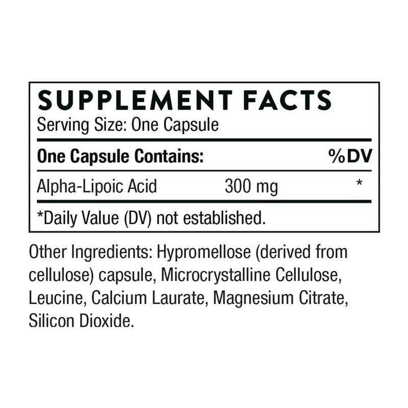 Thorne Alpha-Lipoic Acid -- 60 Capsules