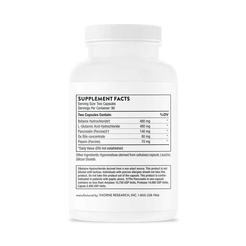 Thorne Bio-Gest -- 180 Capsules