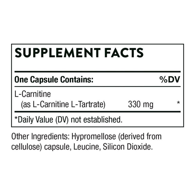 Thorne L-Carnitine -- 60 Capsules