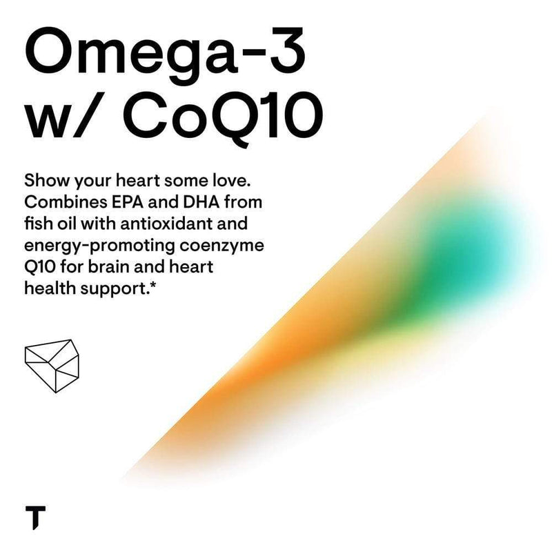 Thorne Omega-3 With CoQ10 -- 90 Gelcaps