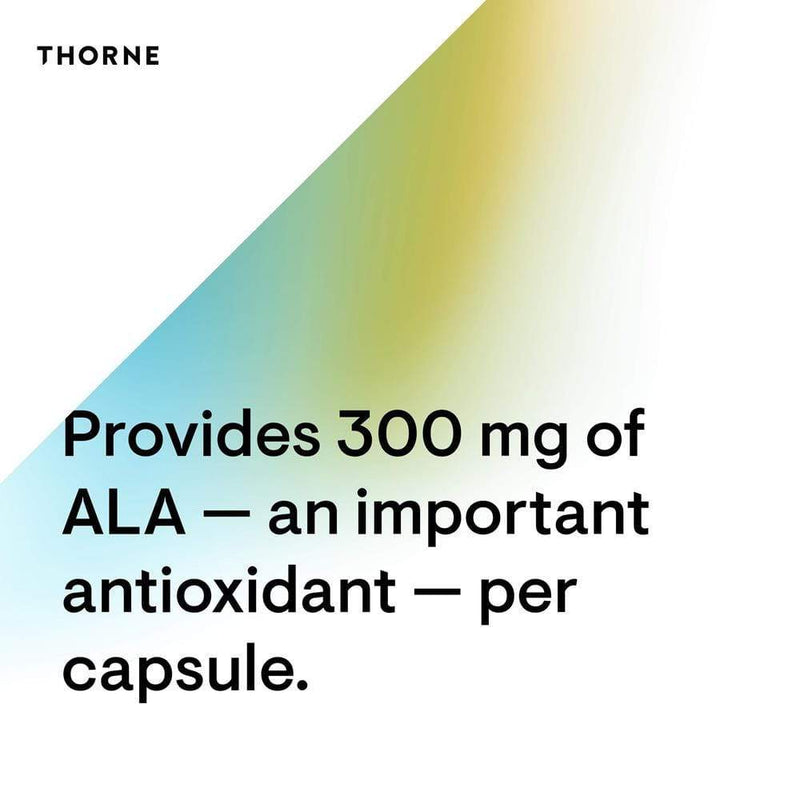 Thorne Research Alpha-Lipoic Acid -- 60 Capsules