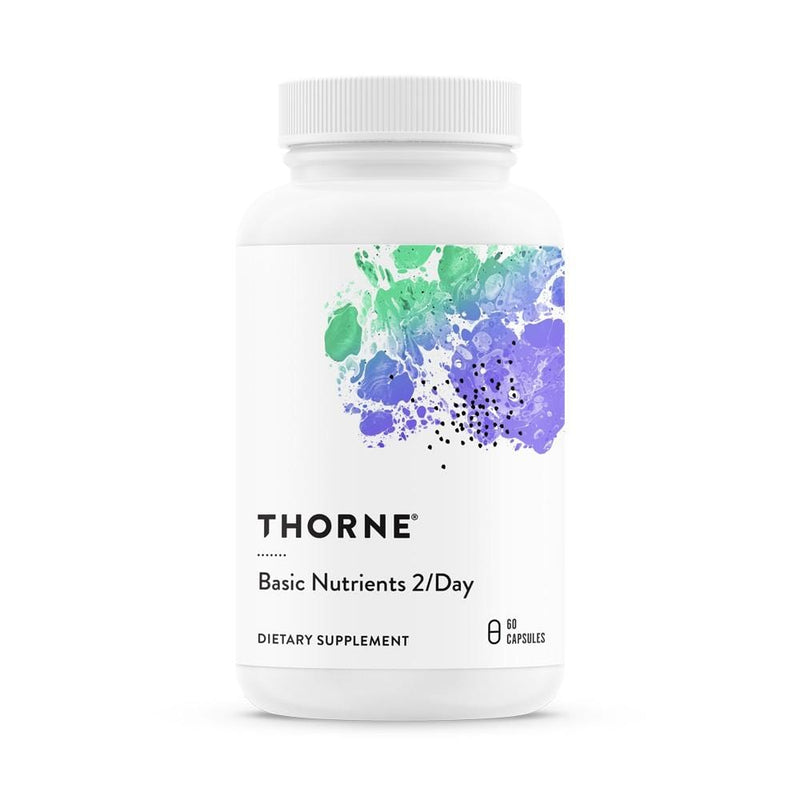 Thorne Research Basic Nutrients 2-Day -- 60 Capsule Certified for Sport