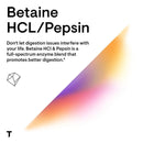 Thorne Research Betaine HCL-Pepsin -- 225 Tablet