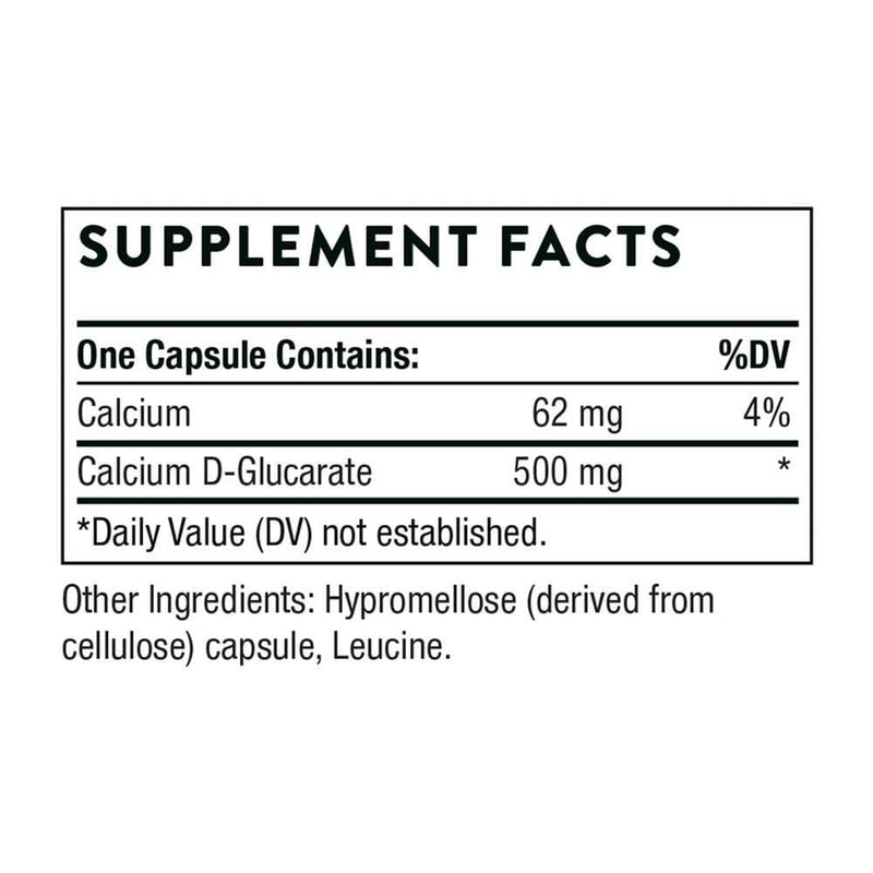 Thorne Research Calcium D-Glucarate -- 90 Capsules
