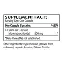 Thorne Research L-Lysine -- 60 Capsules
