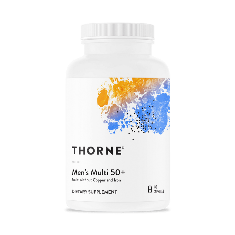 Thorne Research Men's Multi 50+ -- 180 Capsules