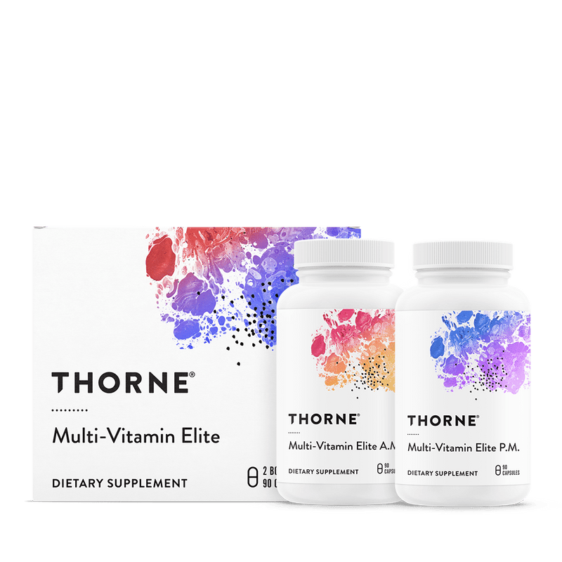 Thorne Research Multi-Vitamin Elite -- 180 Capsules