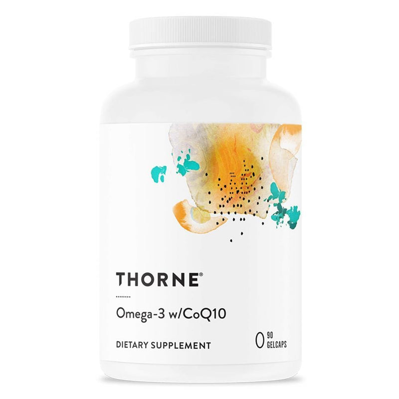 Thorne Research Omega-3 With CoQ10 -- 90 Gelcaps