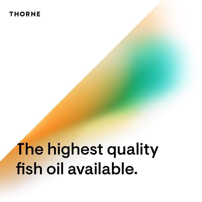 Thorne Research Omega-3 With CoQ10 -- 90 Gelcaps