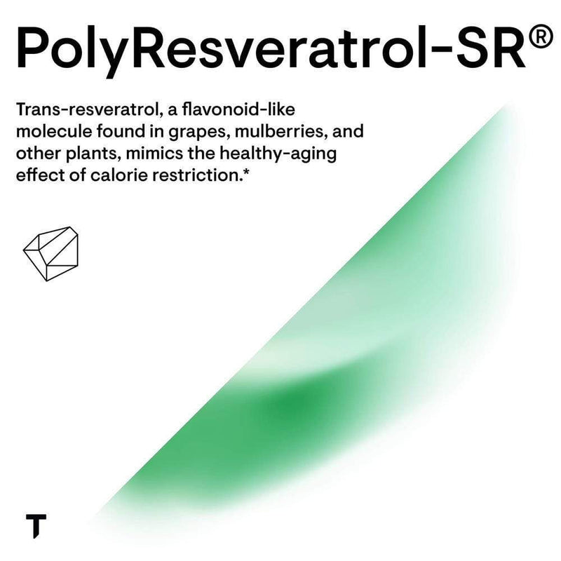 Thorne Research PolyResveratrol-SR -- 60 Capsules