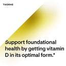 Thorne Research Vitamin D-1,000 -- 90 Capsules