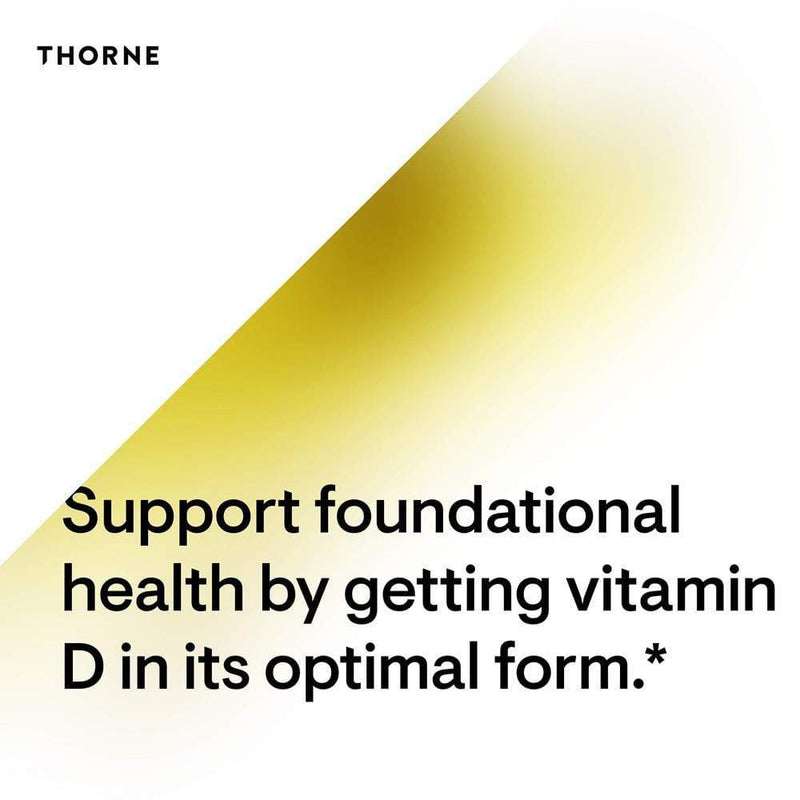 Thorne Research Vitamin D-1,000 -- 90 Capsules
