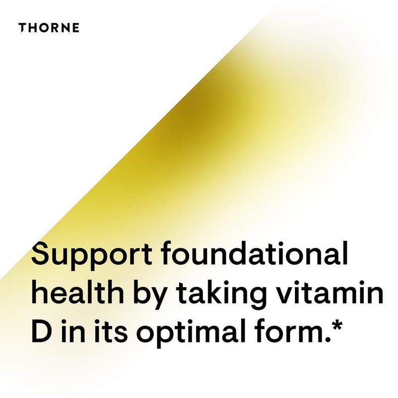 Thorne Research Vitamin D-10,000 -- 60 Capsules