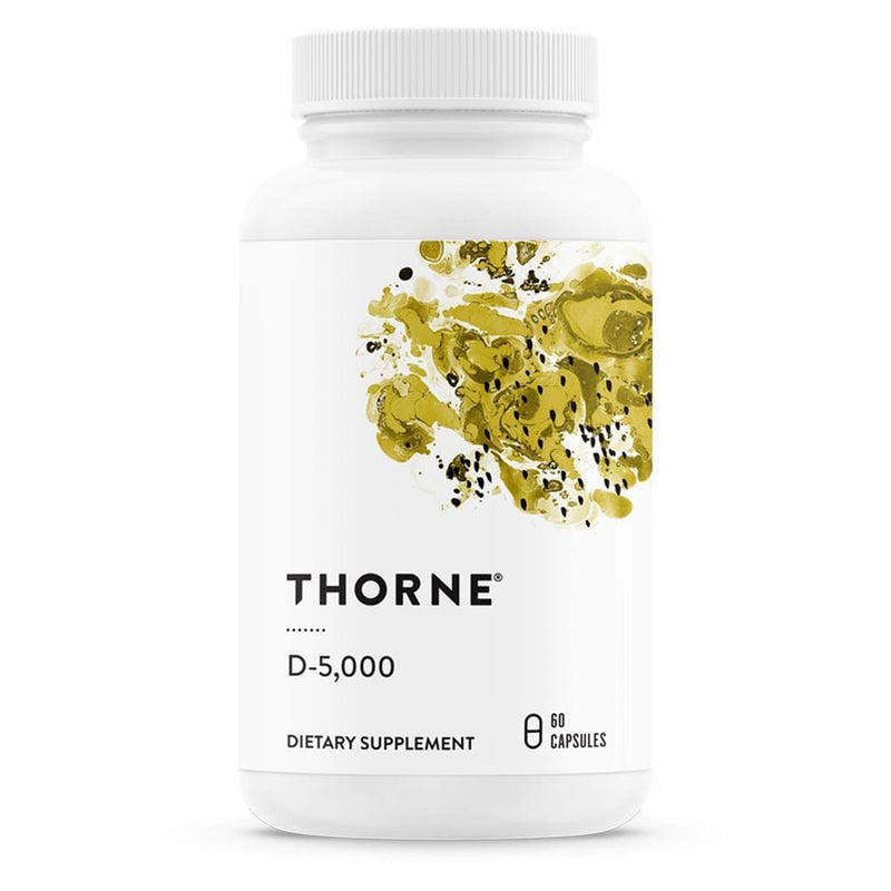 Thorne Research Vitamin D-5000 -- 60 Capsules