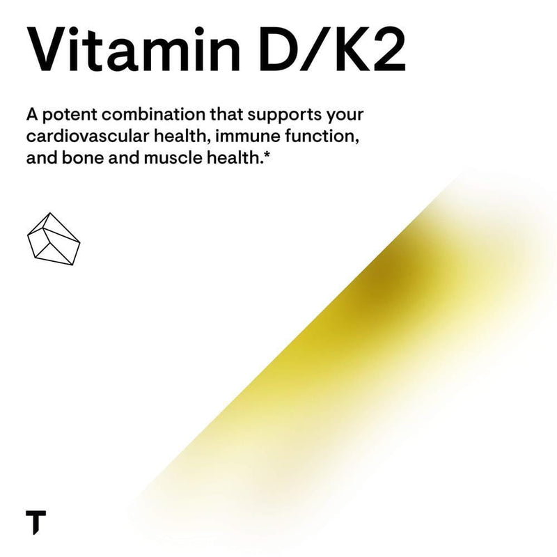 Thorne Research Vitamin D-K2 -- 1 Fl oz.