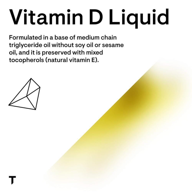 Thorne Research Vitamin D Liquid -- 1 Fl oz.