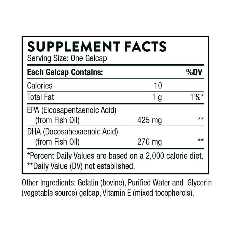 Thorne Super EPA -- 90 Capsule Certified for Sport