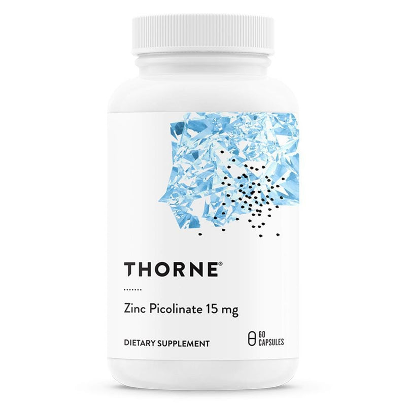 Thorne Zinc Picolinate 15 mg -- 60 Capsules