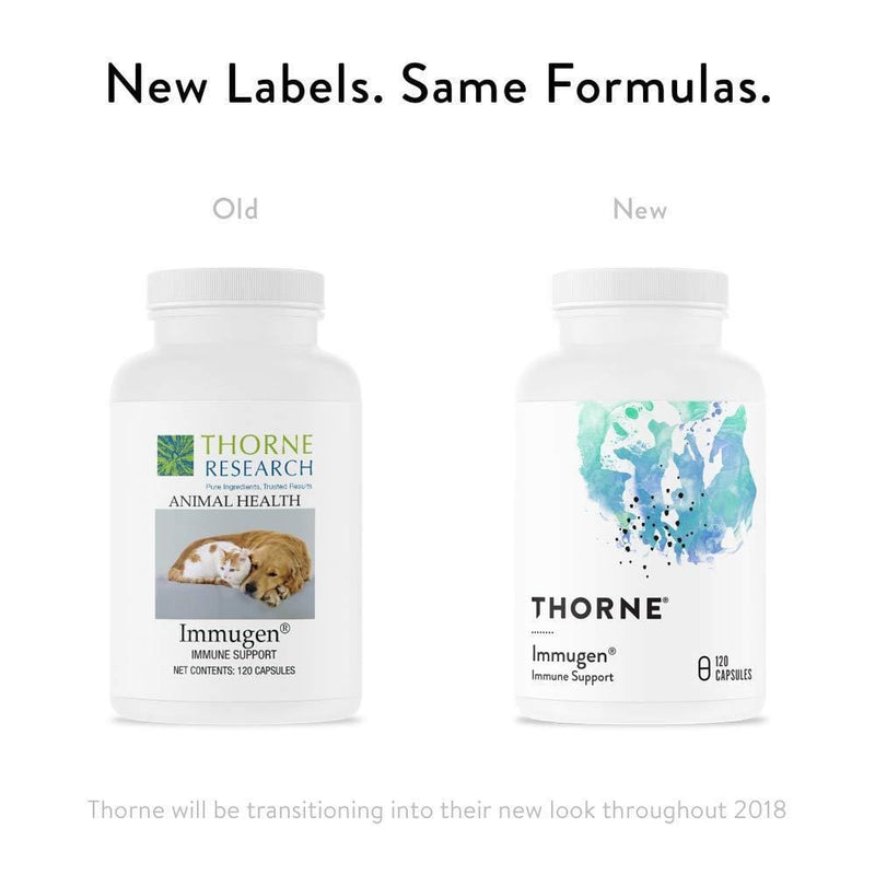 ThorneVet Veterinary-Immugen (Canine & Feline) -- 120 Capsules