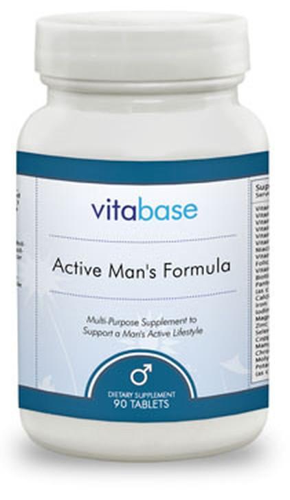 Vitabase Active Man's Formula -- 90 Tablets