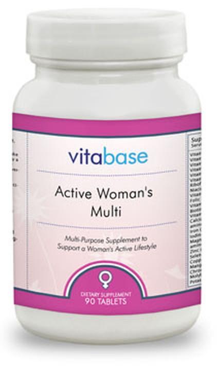 Vitabase Active Woman's Multi -- 90 Tablets