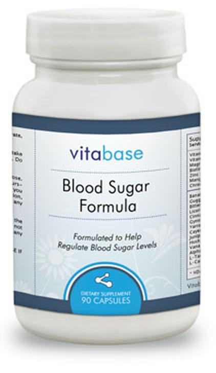 Vitabase Blood Sugar Formula -- 90 Capsules
