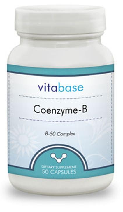 Vitabase Coenzyme-B -- 50 Vegetarian Capsules