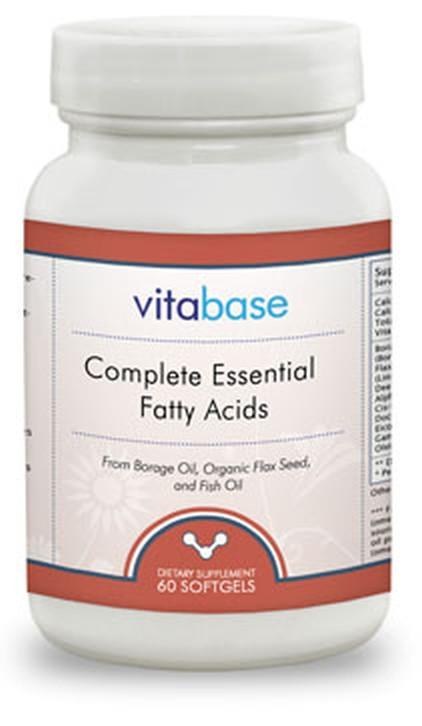 Vitabase Complete Essential Fatty Acids -- 60 Softgels