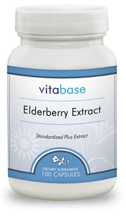 Vitabase Elderberry Extract (425 mg) -- 100 Capsules