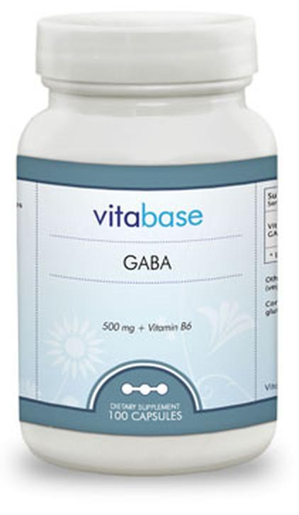 Vitabase GABA (500 mg) -- 100 Capsules