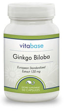 Vitabase Ginkgo (120 mg) -- 50 Vegicaps