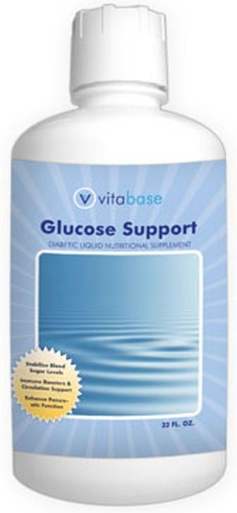 Vitabase Glucose Support Liquid -- 32 oz Bottle