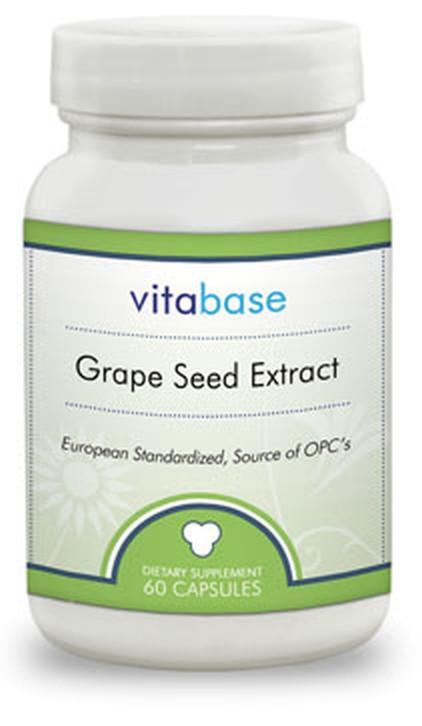 Vitabase Grape Seed Extract (50 mg) -- 60 Capsules