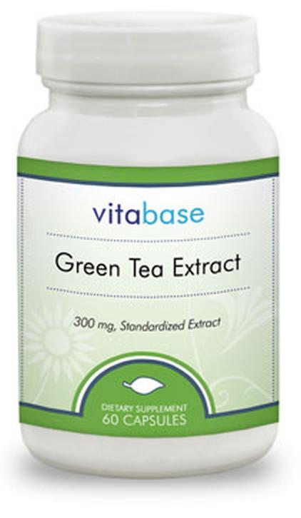 Vitabase Green Tea Extract (300 mg) -- 60 Capsules