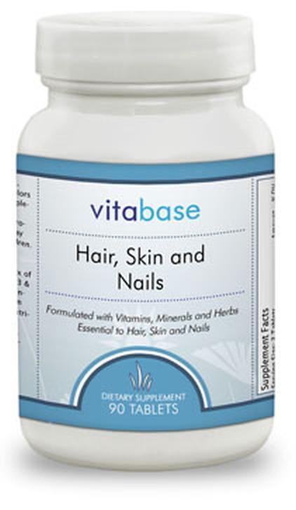 Vitabase Hair, Skin & Nails Formula -- 90 Tablets