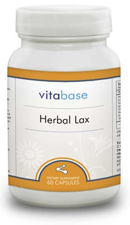 Vitabase Herbal Lax -- 60 Veg Caps