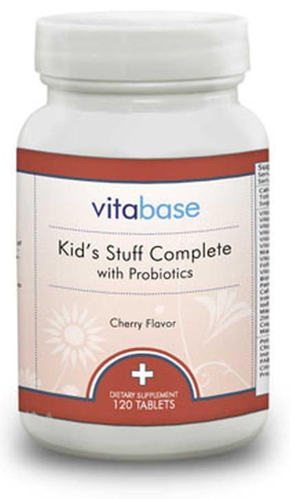 Vitabase Kid's Stuff Complete with Probiotics -- 120 Tablets
