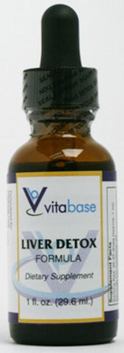 Vitabase Liver Detox Formula -- 1 fl. oz. (29.6 ml)