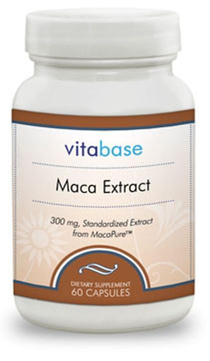 Vitabase Maca Extract (500 mg) -- 100 Capsules