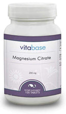 Vitabase Magnesium Citrate (200 mg) -- 100 Tablets