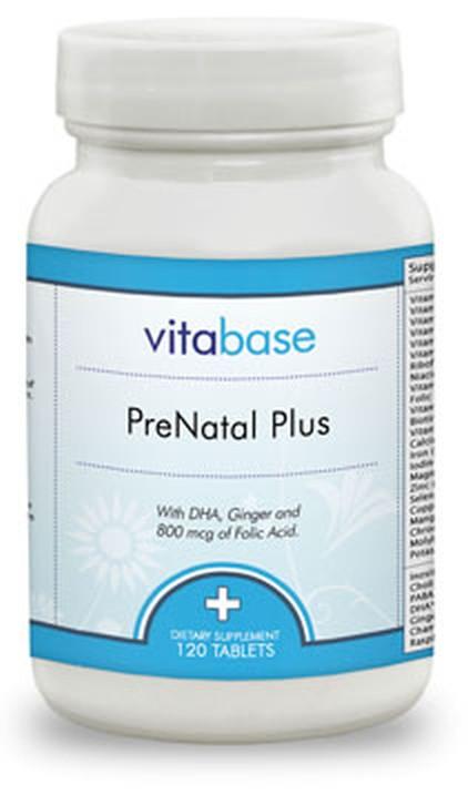 Vitabase PreNatal Plus -- 120 Tablets