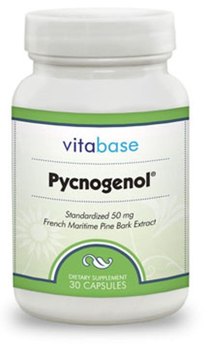 Vitabase Pycnogenol (50 mg) -- 30 Vegetarian Capsules