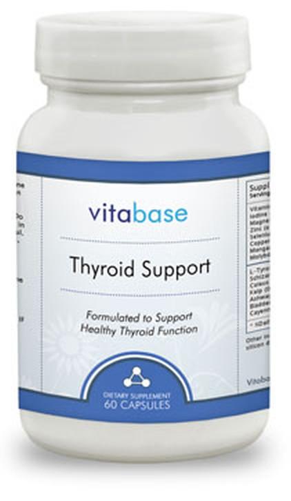 Vitabase Thyroid Support -- 60 Capsules