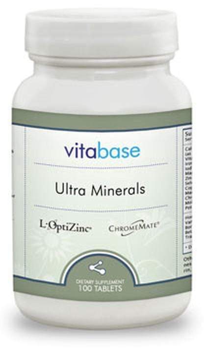 Vitabase Ultra Minerals -- 100 Tablets