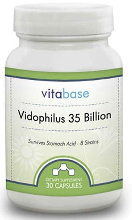 Vitabase Vidophilus 35 Billion -- 30 Vegetarian Capsules