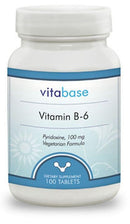 Vitabase Vitamin B-6 (100 mg) -- 100 Vegetarian Tablets