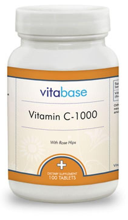 Vitabase Vitamin C (1000 mg) -- 100 Tablets